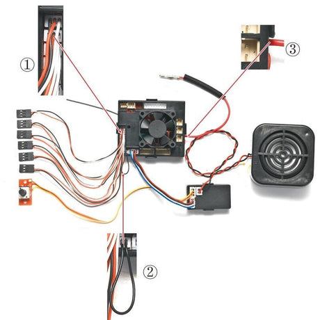 Tiger I Radio Remote Control Complete Set 2.4 GHz