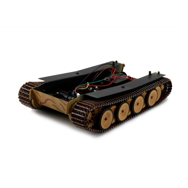 Tiger I lower hull with motor camo WSN