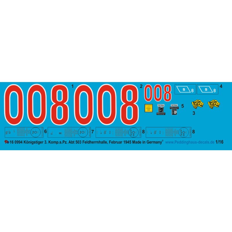 Tiger II 3. Komp schw, Heeres Panzer Abt. 503