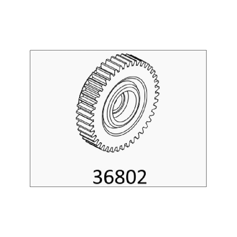 TL4 : gearbox slow gear teeth