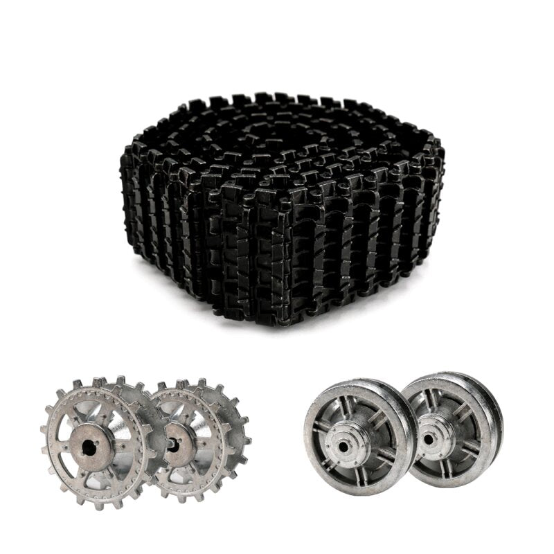 Jagdpanther, Panther metal tracks, metal drive and idler wheels