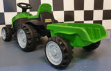 Elektrisk børnetraktor 6 volt grøn