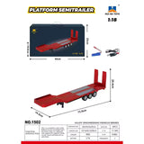 1:14 Fladvognstrailer – passer bl.a. til HUINA Scania 770S lastbil