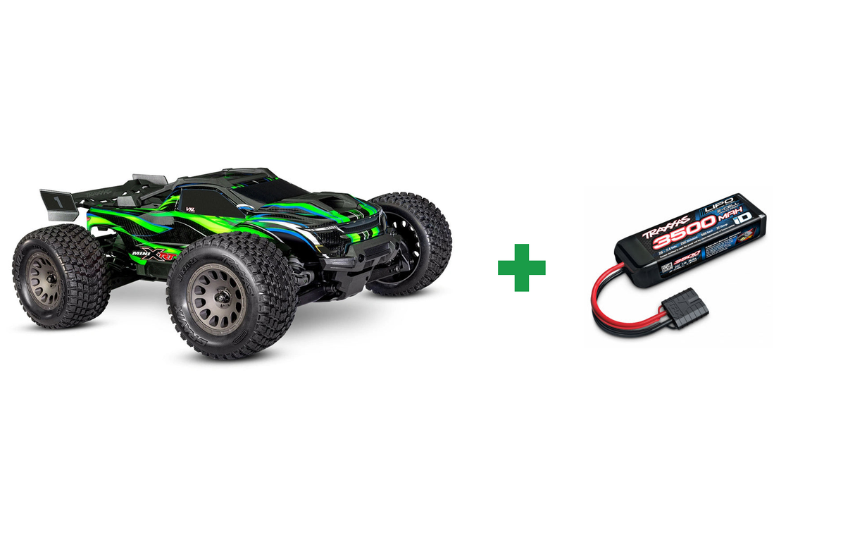 Mini XRT RTR TQi VXL-3s - Kompakt størrelse, ekstrem power