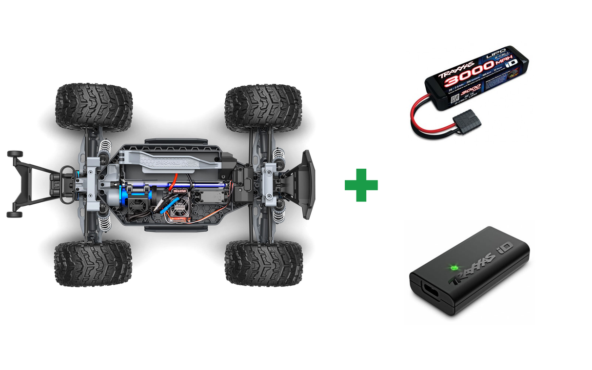 Stampede 4x4 1/10 HD VX3 BL 3S RTR
