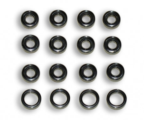 TT-02B/TT-01E Ball bearing set (16) - 500904054 - Carson
