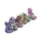Dragon's Reward Set of Four Dragon Figurines 5.5cm