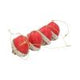 Set of Twelve Silent Night Skull Baubles