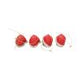 Set of Twelve Silent Night Skull Baubles