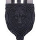 Night Wolf Black Gothic Animal Goblet 19.5cm