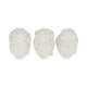 Three Wise Owls Resin Figurines 8cm