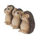 Three Wise Hedgehog Figurines 8.5cm
