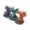 Three Wise Dragon Figurines