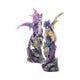Realm Protectors Figurines Set of Two Fantasy Dragon Crystal Ornaments