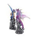 Realm Protectors Figurines Set of Two Fantasy Dragon Crystal Ornaments