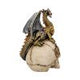 Dragon's Grasp Steampunk Skull and Dragon 18.5cm