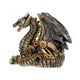 Mechanical Hatchling Steampunk Dragon Figurine 11cm