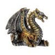 Mechanical Hatchling Steampunk Dragon Figurine 11cm