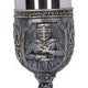 Armoured Medival Knight Soldier Goblet 19cm