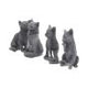 Adorable Lucky Black Cats 9cm Figures (Display of 24)