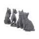Adorable Lucky Black Cats 9cm Figures (Display of 24)