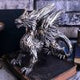 Swordwing Silver Dragon Sword Blade Figurine