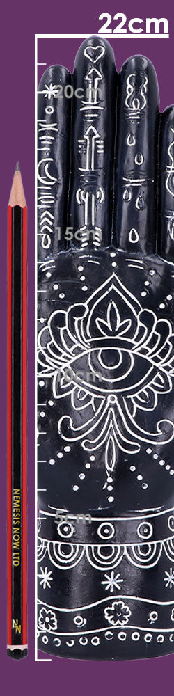 Hamsa Hand of God Palmistry Style Ornament
