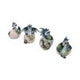 Set of Four Hatchlings Emergence Dragonling Hatching from Egg Figurine
