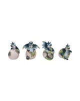 Triple Trouble Small Set of Three Dragon Infant Ornaments