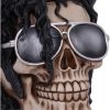 Bad Michael Jackson King of Pop Inspired Skull Ornament