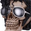Bad Michael Jackson King of Pop Inspired Skull Ornament