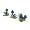 Triple Trouble Small Set of Three Dragon Infant Ornaments – billede 5