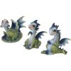 Triple Trouble Small Set of Three Dragon Infant Ornaments – billede 8