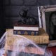 Salems Spells Witches Familiar Black Cat and Spellbook Box