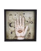 Palmist's Guide Black Chiromancy Hands Candle Holder