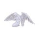 White Angels Offering Kneeling Caped Angel Figurine