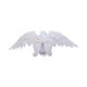 White Angels Offering Kneeling Caped Angel Figurine