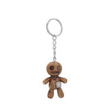 Pack of 12 Dark Curse Voodoo Doll Keyrings