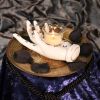 Palmist's Prediction White Chiromancy Hand Candle Holder
