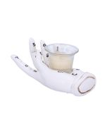 Palmist's Guide Black Chiromancy Hands Candle Holder