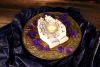 Palmist's Guide White Chiromancy Hands Candle Holder