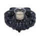 Palmist's Guide Black Chiromancy Hands Candle Holder