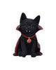 Spook Witches Familiar Black Cat and Bubbling Cauldron Figurine