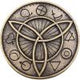 Set Of Four Triquetral Scent Incense Burners 12.5cm
