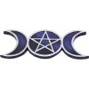 Set Of Four Lunar Trinity Incense Burners 21.5cm – billede 5