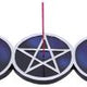 Set Of Four Lunar Trinity Incense Burners 21.5cm