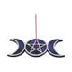 Set Of Four Lunar Trinity Incense Burners 21.5cm
