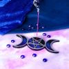 Set Of Four Lunar Trinity Incense Burners 21.5cm – billede 8