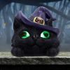 Vampuss 16cm Black Bat Cat Figurine