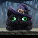 Vampuss 16cm Black Bat Cat Figurine